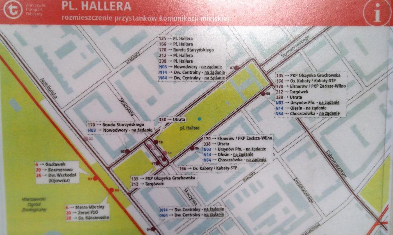 Apartament Hallera Square Warsaw 27M2 Εξωτερικό φωτογραφία